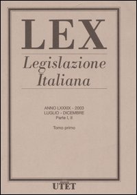 Lex 2003. 2° semestre Lex 2003. 2° semestre
