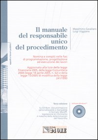 Il manuale del responsabile unico del procedimento. Con CD-ROM Il manuale del responsabile unico del procedimento. Con CD-ROM