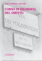 Corso di filosofia del diritto Corso di filosofia del diritto