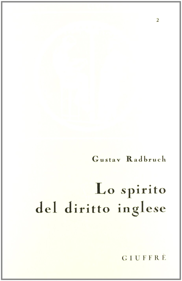Lo spirito del diritto inglese Lo spirito del diritto inglese