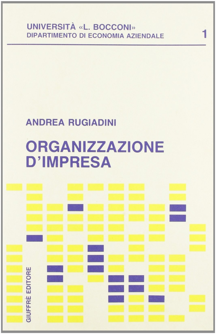 Organizzazione d'impresa Organizzazione d'impresa