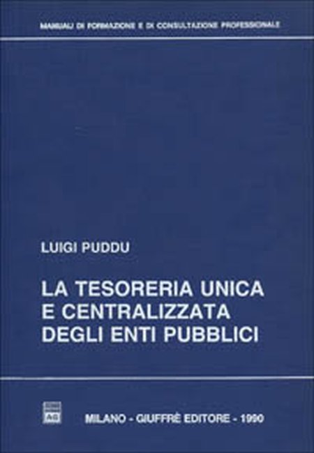 La tesoreria unica e centralizzata degli enti pubblici La tesoreria unica e centralizzata degli enti pubblici