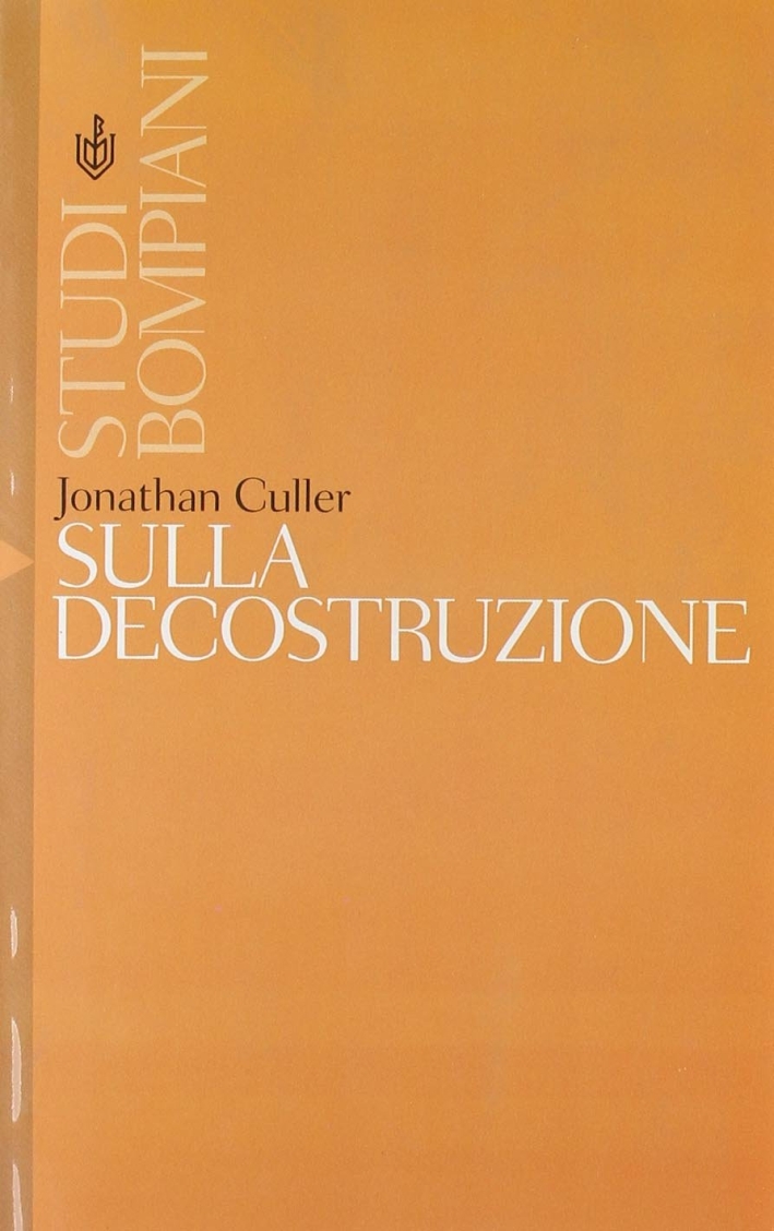 Sulla decostruzione Sulla decostruzione