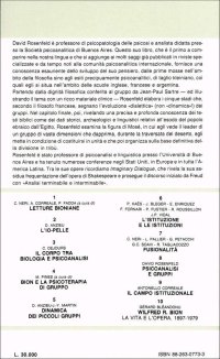 Psicoanalisi e gruppi. Storia e dialettica