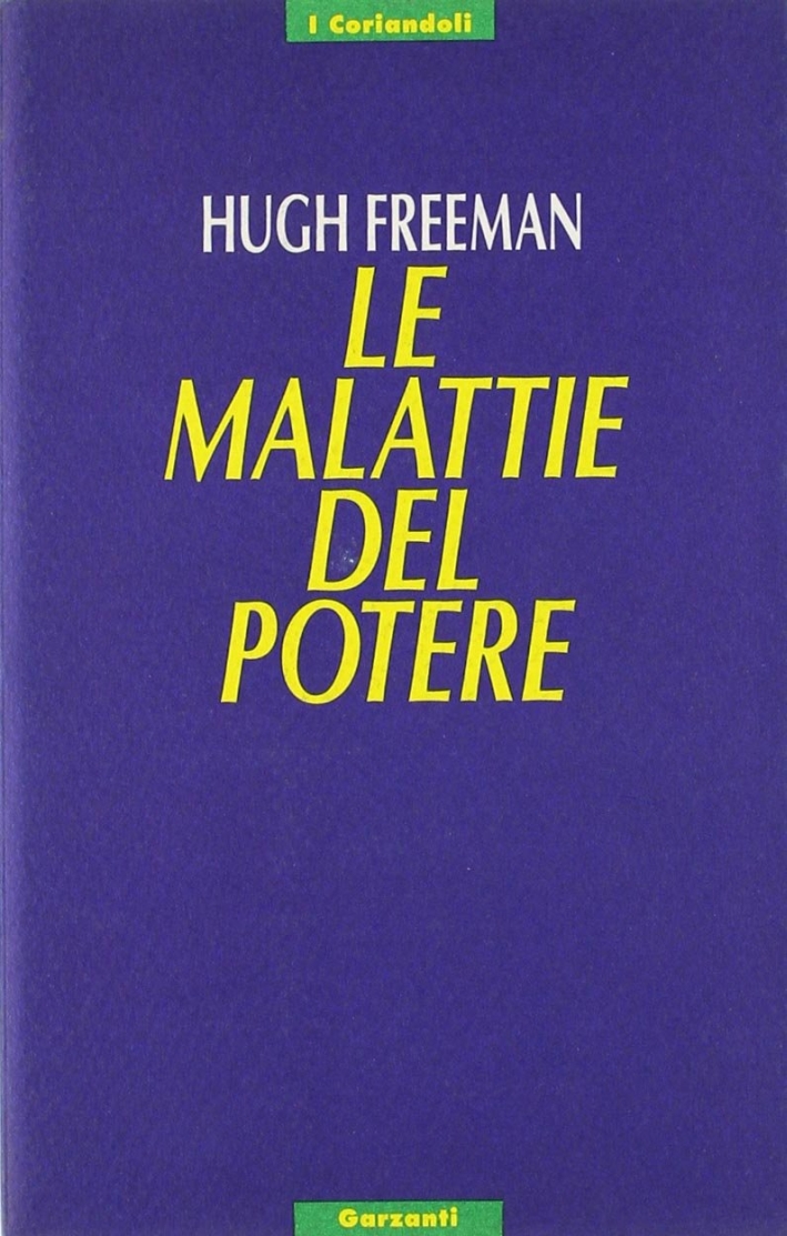 Le malattie del potere Le malattie del potere