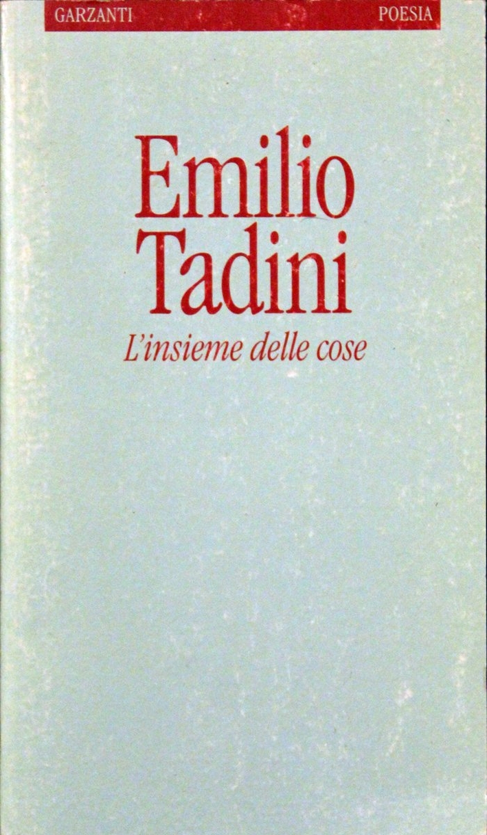 L'insieme delle cose L'insieme delle cose