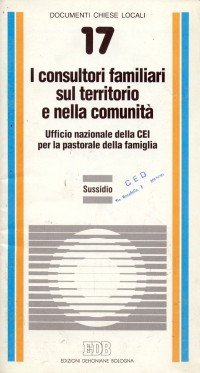 I consultori familiari sul territorio e nella comunità. Sussidio