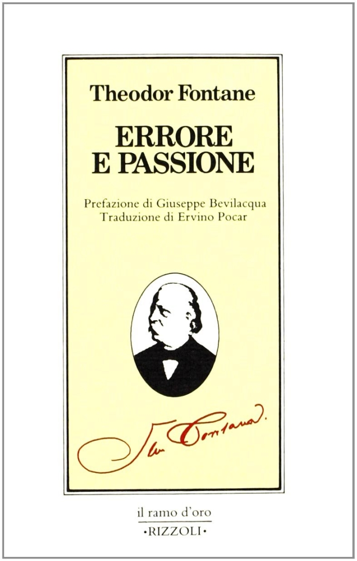 Errore e passione Errore e passione