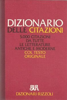 Dizionario delle citazioni Dizionario delle citazioni