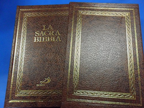 Libro La Sacra Bibbia edizione piccola con bottoncino 12,4x17,5 cm