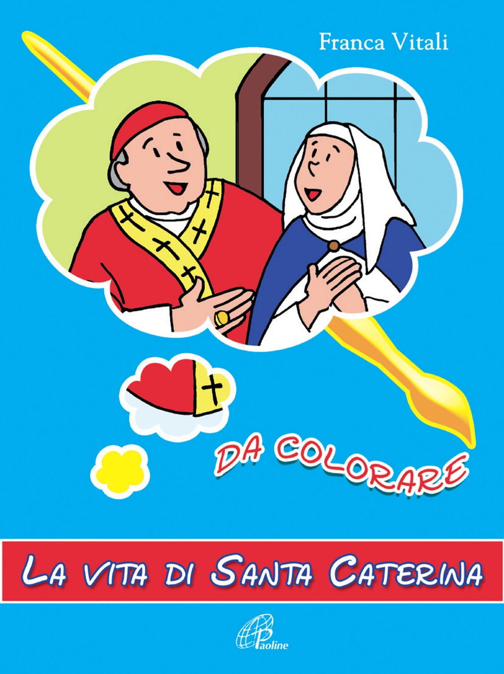 La vita di santa Caterina da colorare La vita di santa Caterina da colorare