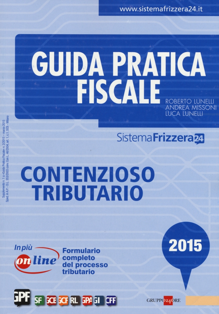 Contenzioso tributario Contenzioso tributario