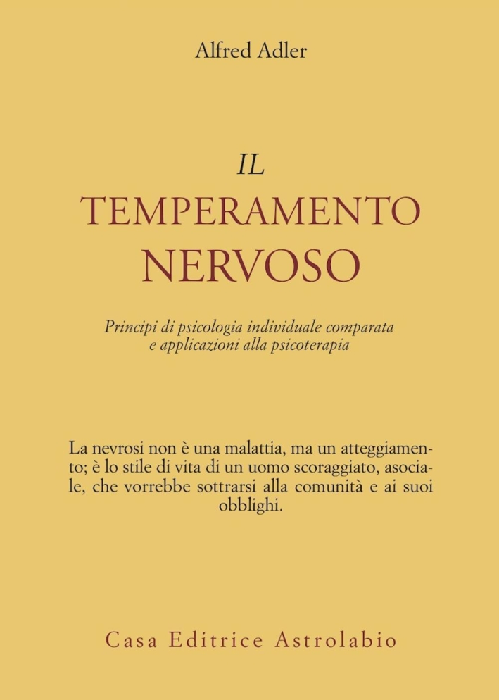Il temperamento nervoso Il temperamento nervoso