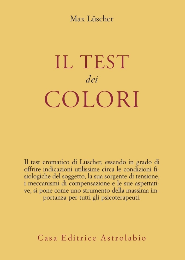 Il test dei colori Il test dei colori