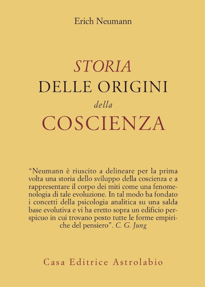 Storia delle origini della coscienza Storia delle origini della coscienza