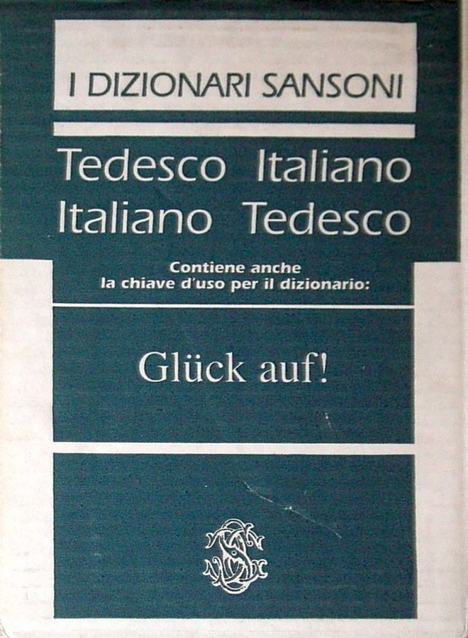 9788838314254 1987 - Dizionario tedesco-italiano e italiano-tedesco 