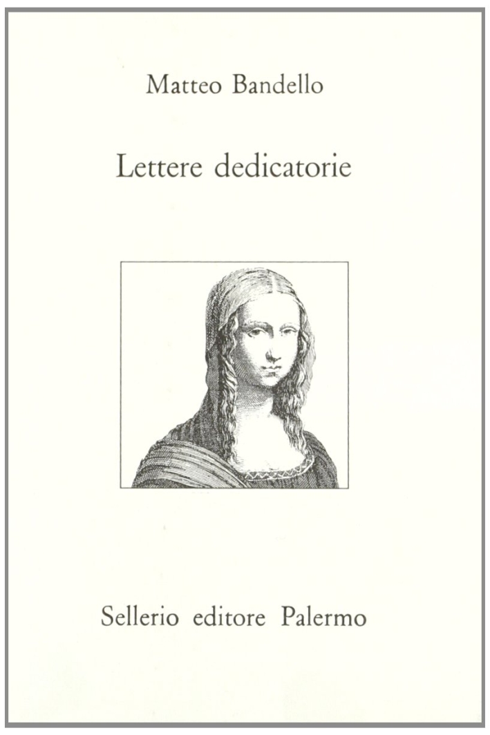 Lettere dedicatorie Lettere dedicatorie