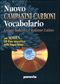 9788839550194 - Nuovo Campanini Carboni. Vocabolario latino-italiano,  italiano-latino. Con Nomen Cd-Rom interattivo della lingua latina 