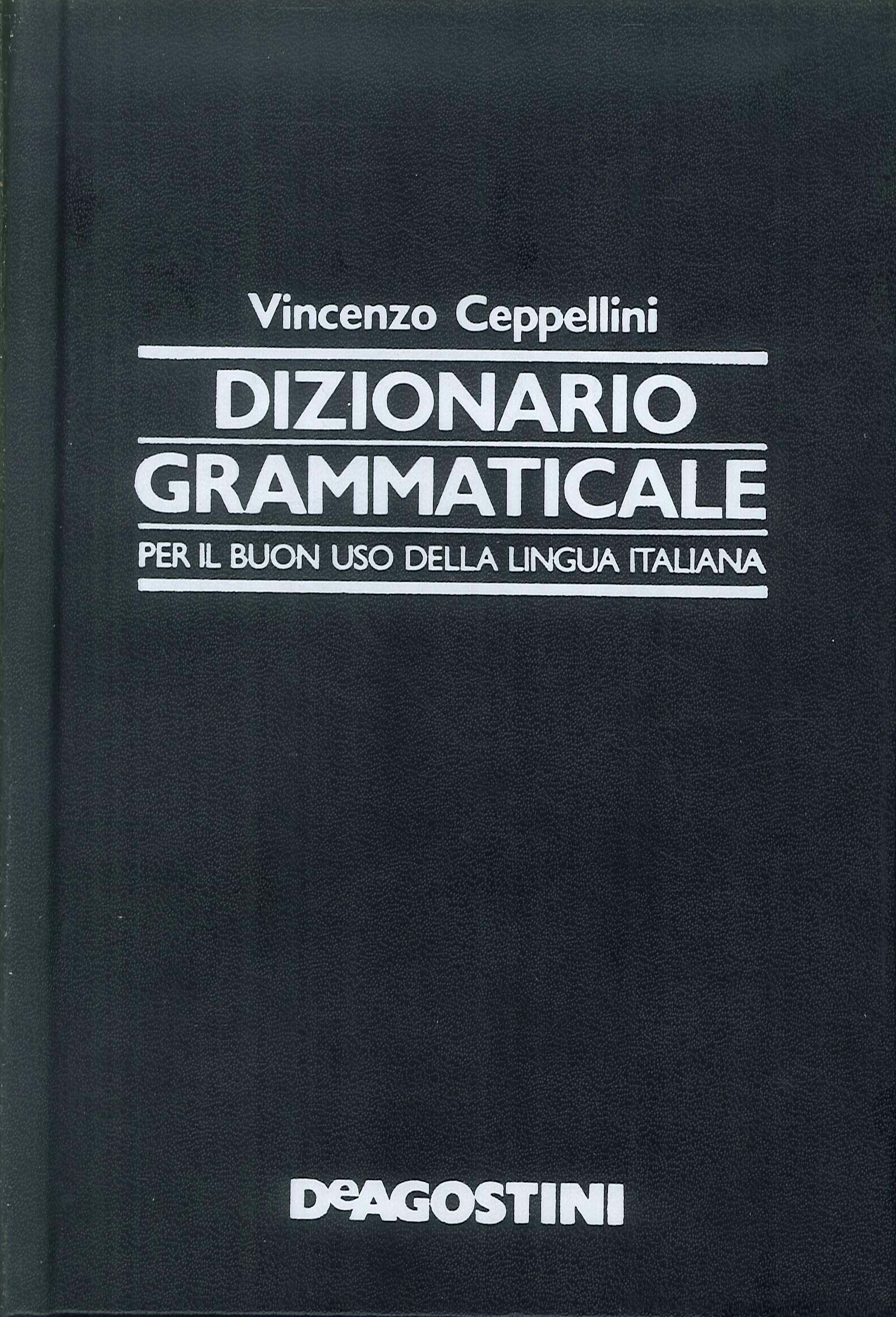Dizionario grammaticale Dizionario grammaticale