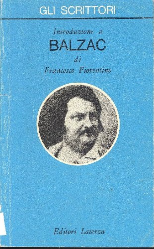 Introduzione a Balzac Introduzione a Balzac