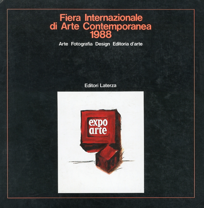 Catalogo Expo Arte 1988. Arte Fotografia Design Editoria d'Arte Catalogo Expo Arte 1988. Arte Fotografia Design Editoria d'Arte