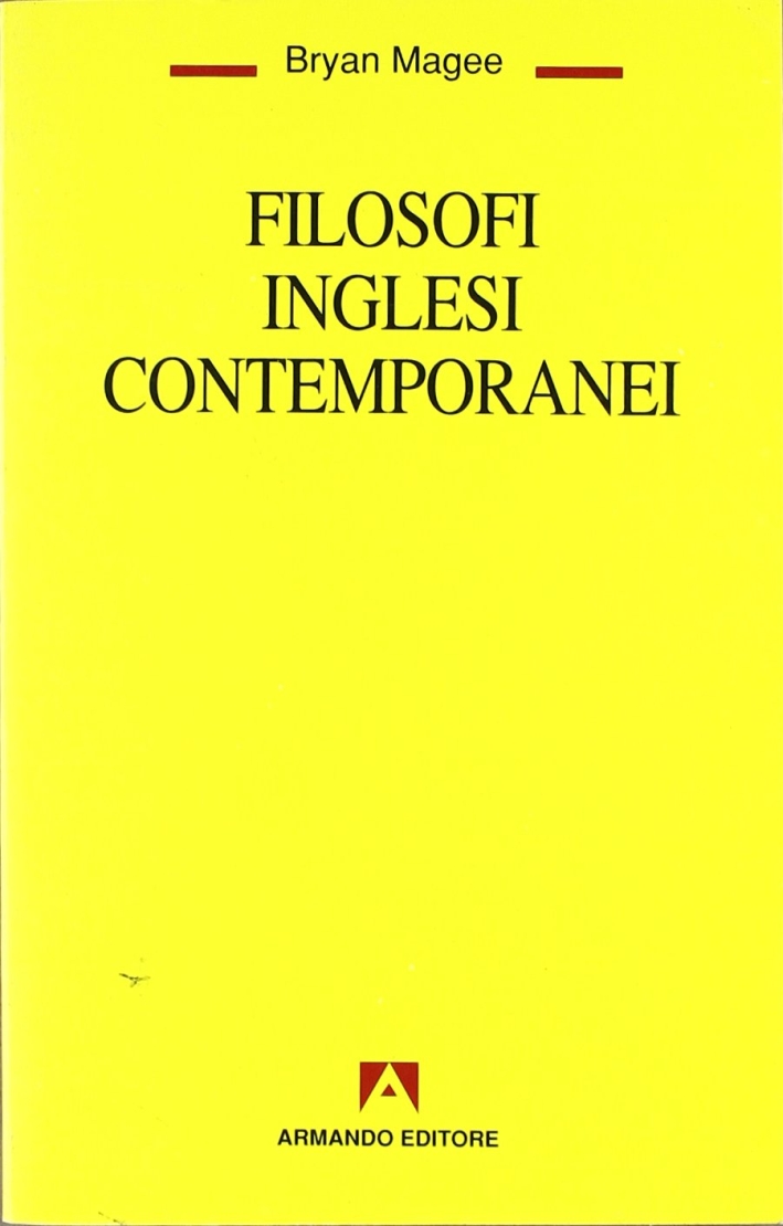 Filosofi inglesi contemporanei Filosofi inglesi contemporanei