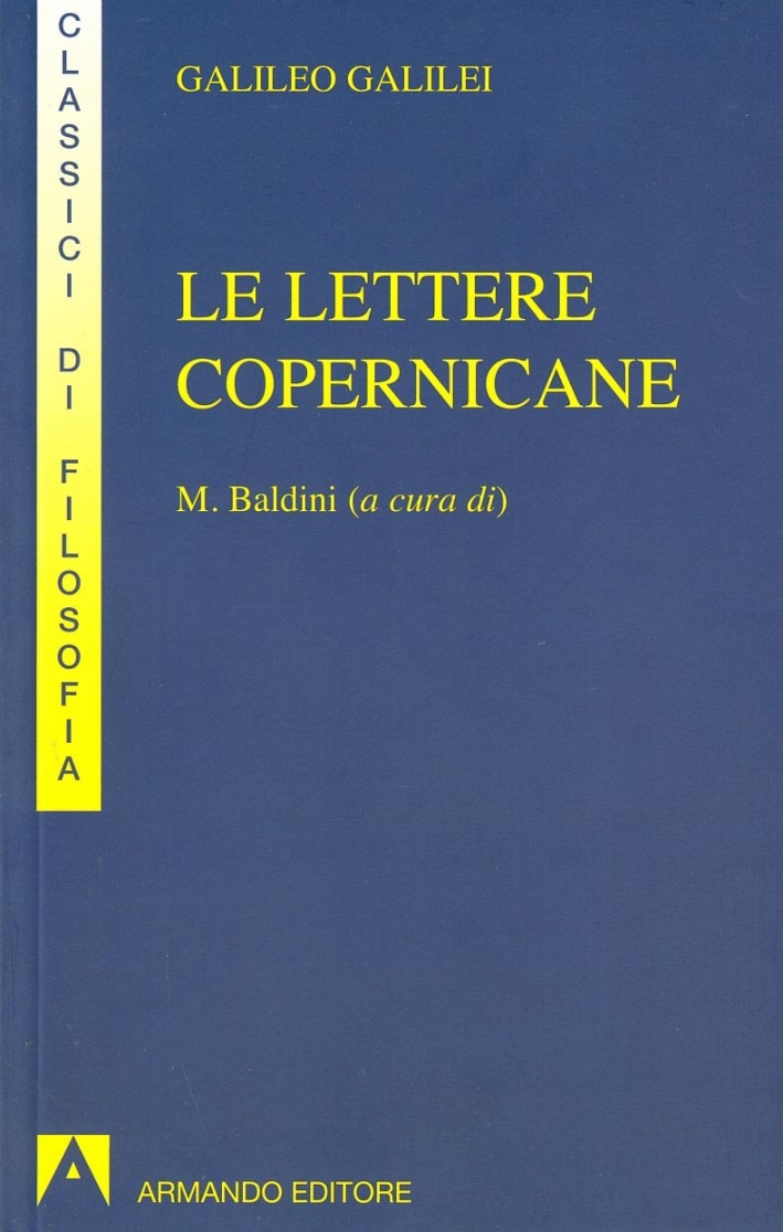 Le lettere copernicane Le lettere copernicane