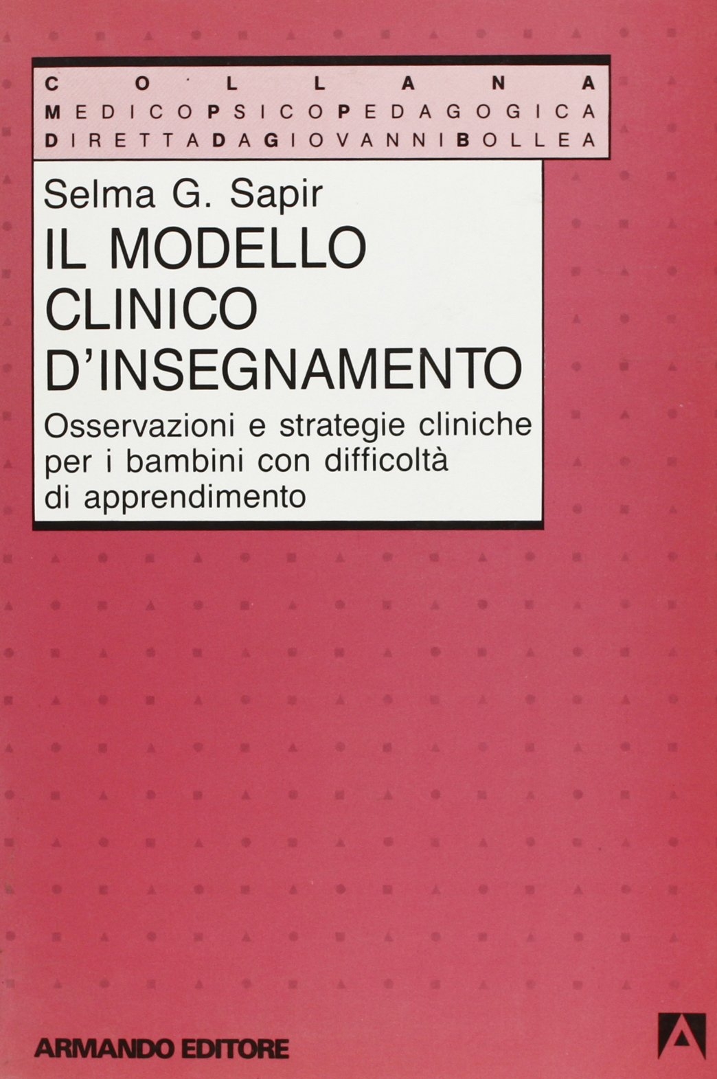 Il modello clinico di insegnamento. Osservazioni e strategie cliniche per i bambini con difficoltà di apprendimento Il modello clinico di insegnamento. Osservazioni e strategie cliniche per i bambini con difficoltà di apprendimento