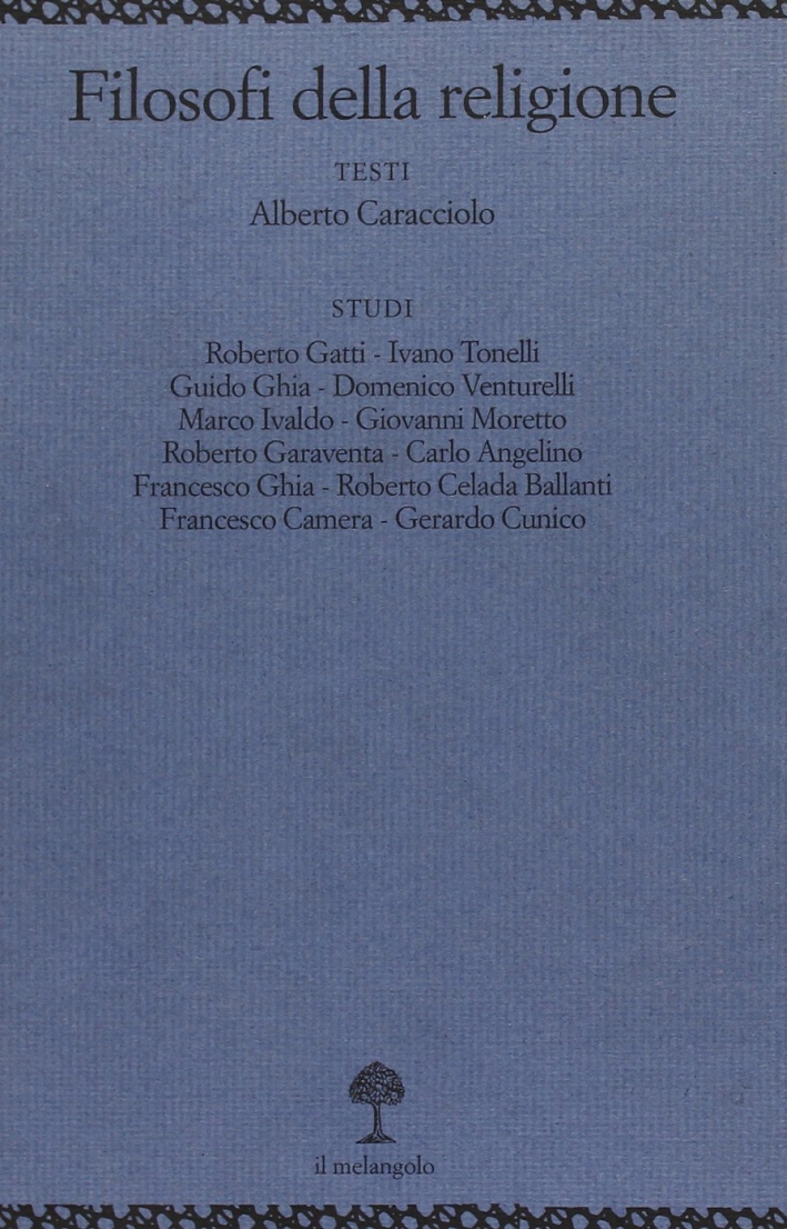 Ethos e poiesis. Vol. 3: Filosofi della religione Ethos e poiesis. Vol. 3: Filosofi della religione