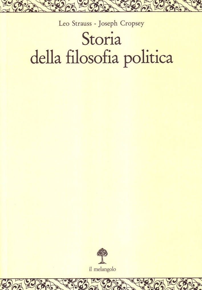 Storia della filosofia politica. Vol. 1: Da Tucidide a Marsilio da Padova Storia della filosofia politica. Vol. 1: Da Tucidide a Marsilio da Padova