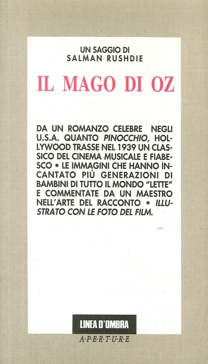 Mago Di Oz Mago Di Oz
