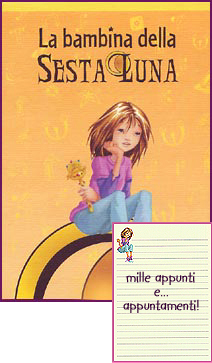 La Bambina della Sesta Luna - Blocco Appunti Grande Giallo La Bambina della Sesta Luna - Blocco Appunti Grande Giallo