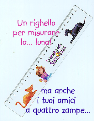 La Bambina della Sesta Luna - Righello trasparente La Bambina della Sesta Luna - Righello trasparente