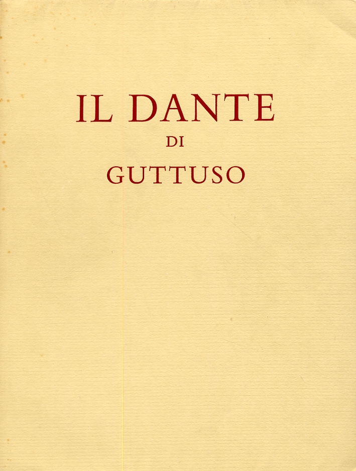 Il Dante di Guttuso Il Dante di Guttuso