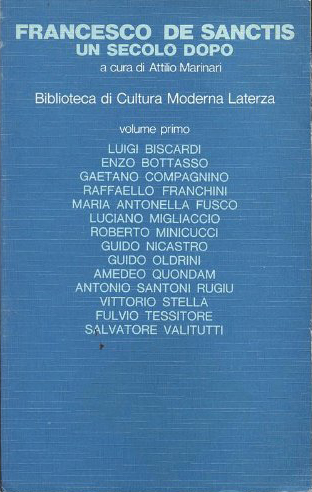 Francesco De Sanctis. Un secolo dopo Francesco De Sanctis. Un secolo dopo