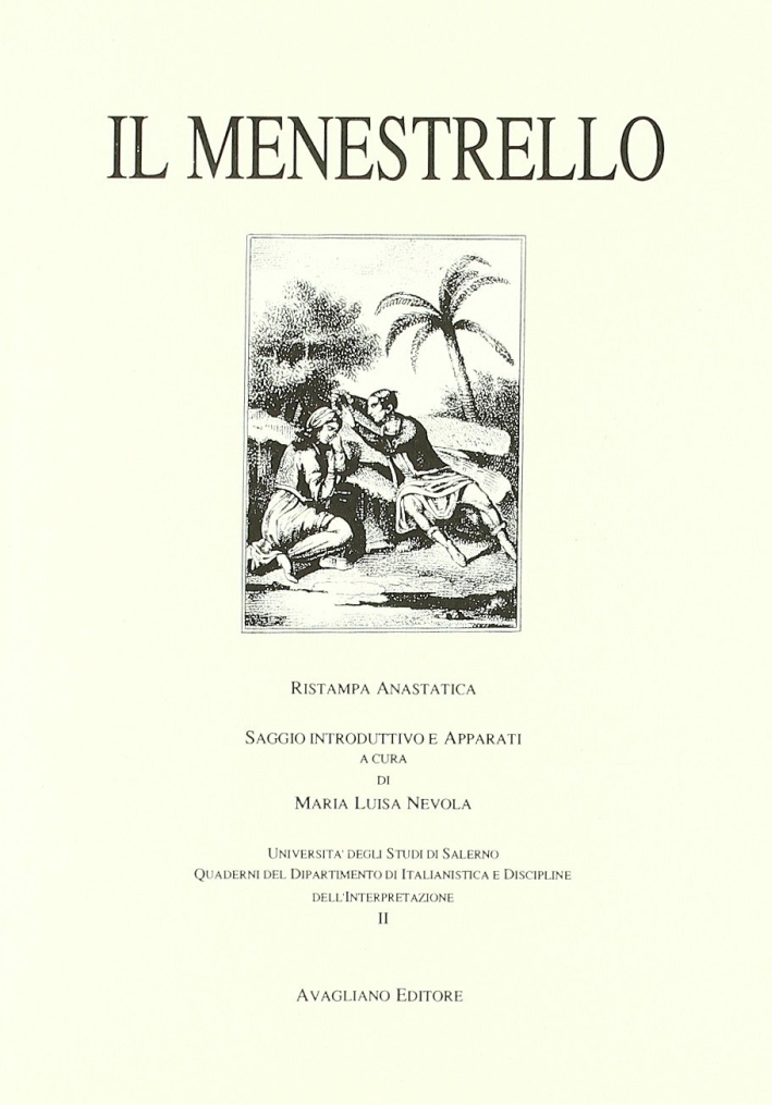 Il menestrello (rist. anast. 1842) Il menestrello (rist. anast. 1842)