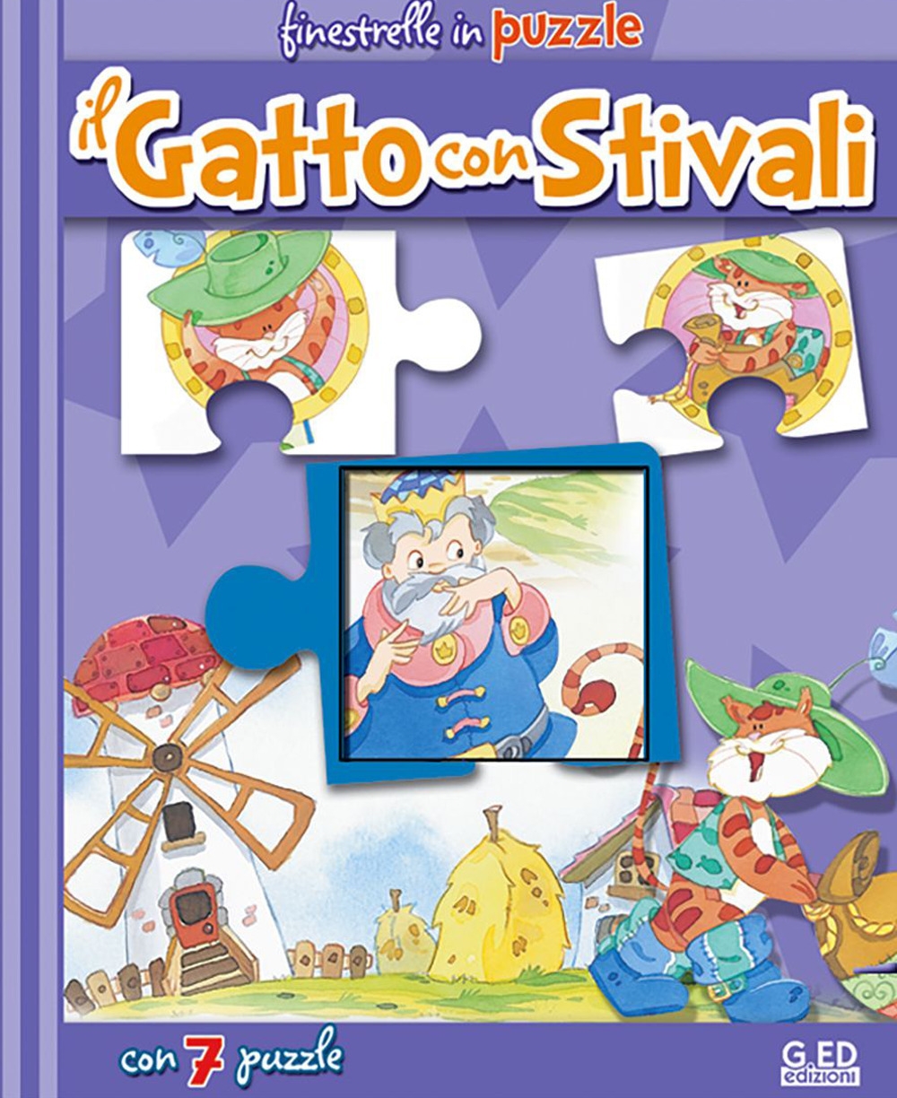 Il gatto con gli stivali. Libro puzzle Il gatto con gli stivali. Libro puzzle