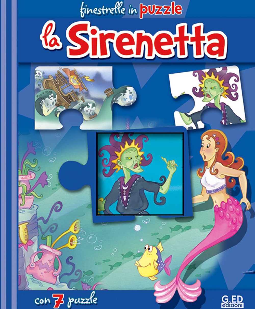 La Sirenetta. Libro puzzle La Sirenetta. Libro puzzle