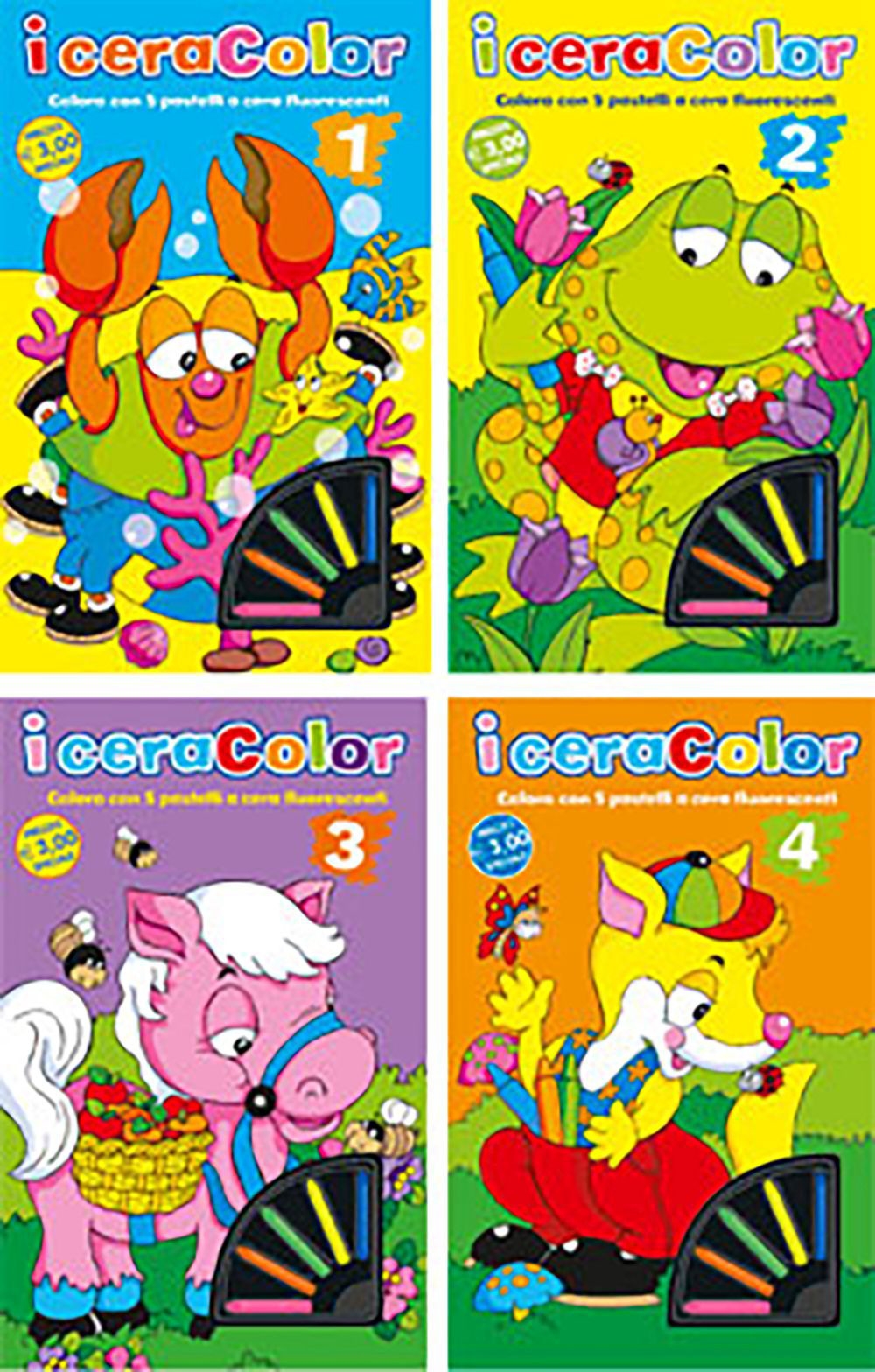 I ceracolor 1/2/3/4. Ediz. illustrata. Con gadget I ceracolor 1/2/3/4. Ediz. illustrata. Con gadget