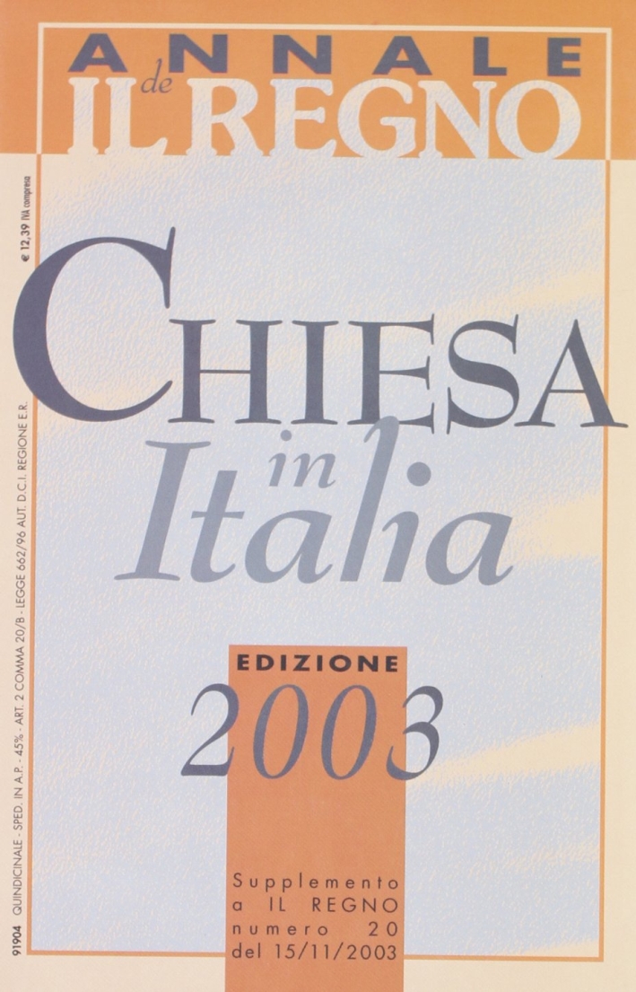 Chiesa in Italia (2003) Chiesa in Italia (2003)