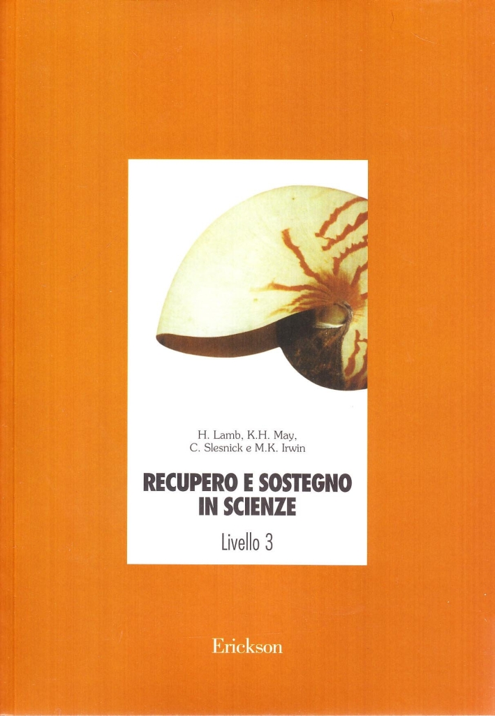 Recupero e sostegno in scienze. Livello 3 Recupero e sostegno in scienze. Livello 3