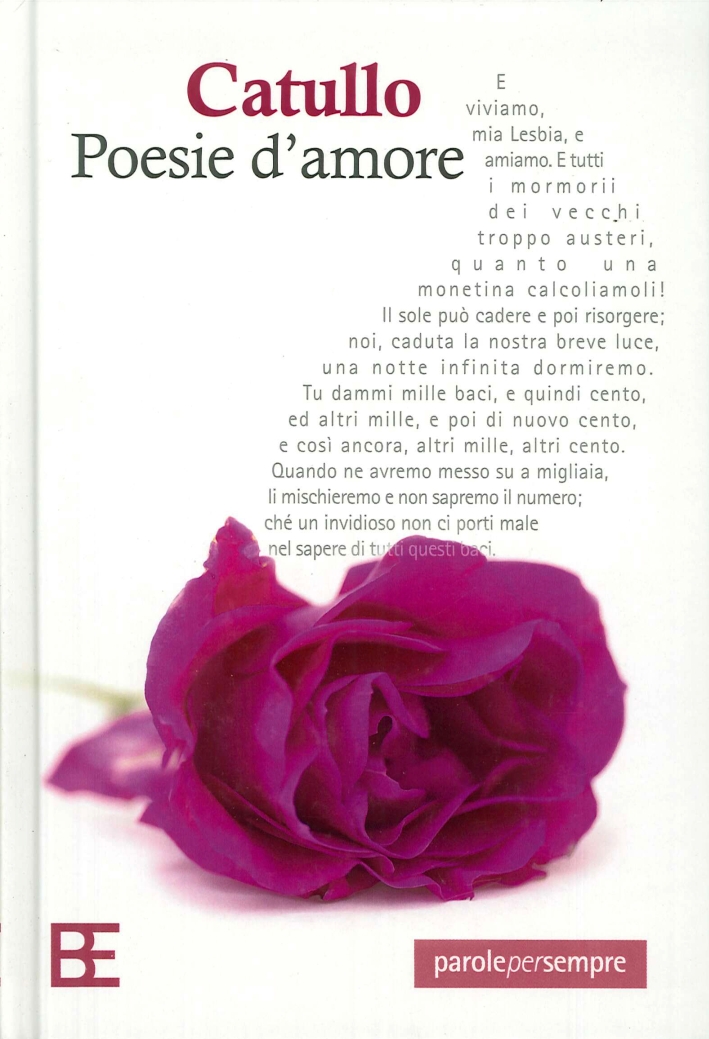 9788878990135 G. Valerio Catullo - Poesie d'amore 