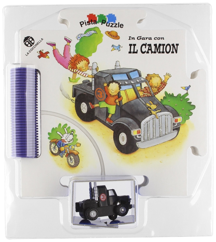 In gara con il camion. Con gadget In gara con il camion. Con gadget