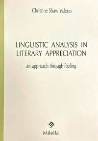 Linguistic analysis in literary appreciation. An approach through feeling