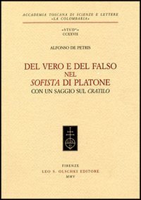 Del vero e del falso nel Sofista di Platone
