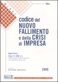 Codice del nuovo fallimento e della crisi di impresa Codice del nuovo fallimento e della crisi di impresa