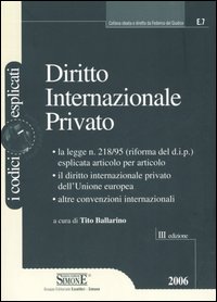 Diritto internazionale privato Diritto internazionale privato