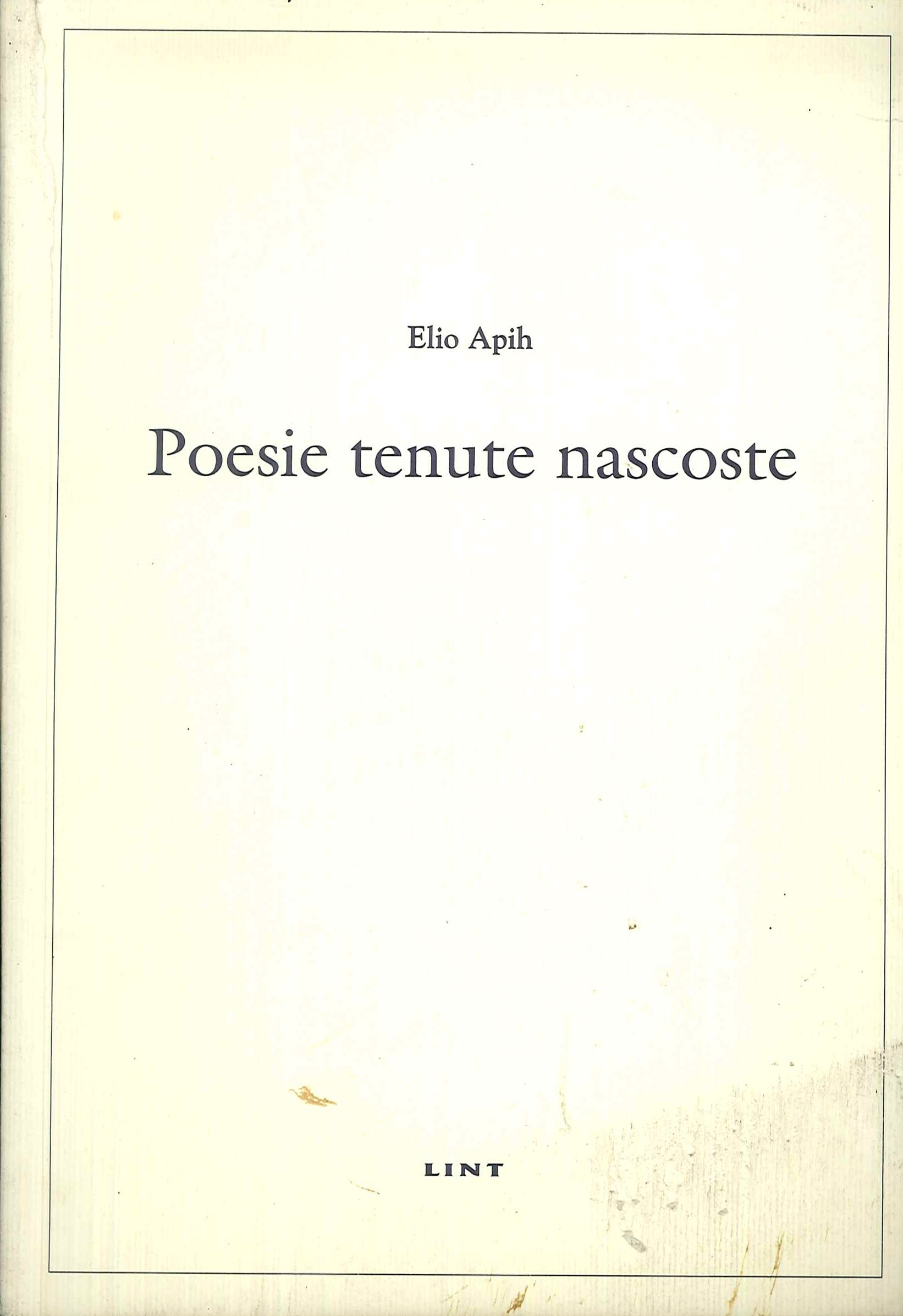 Poesie tenute nascoste Poesie tenute nascoste