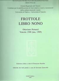 Frottole. Libro nono