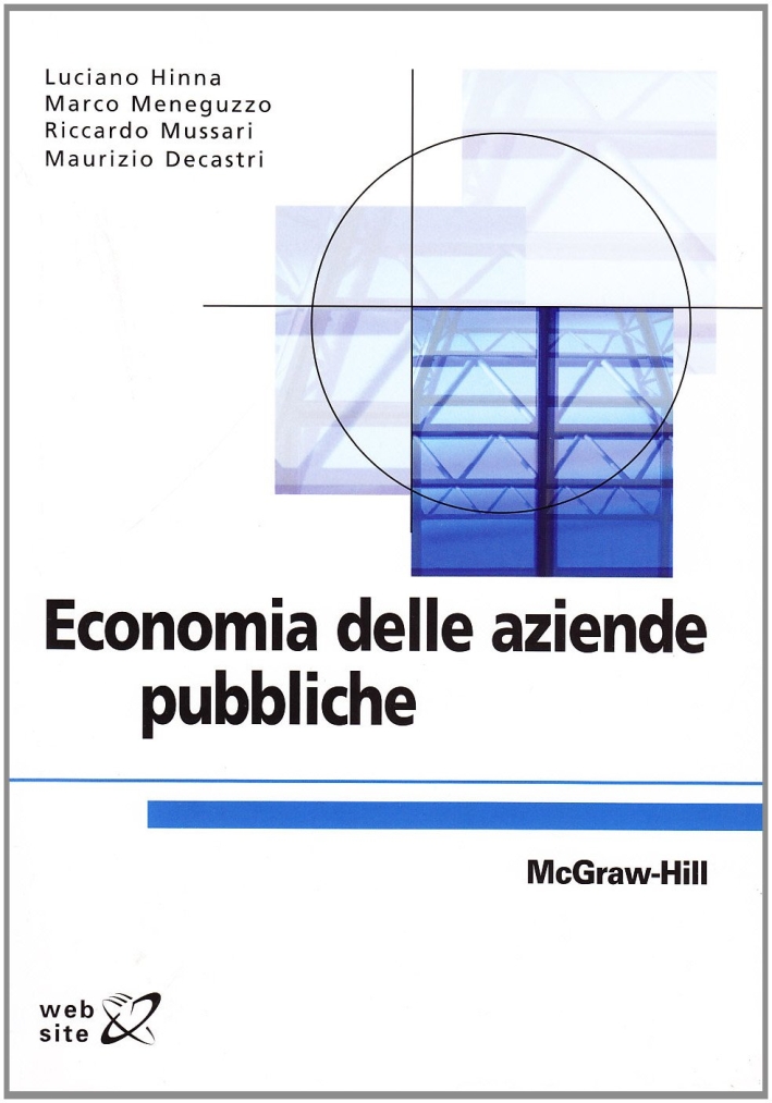 Economia delle aziende pubbliche Economia delle aziende pubbliche